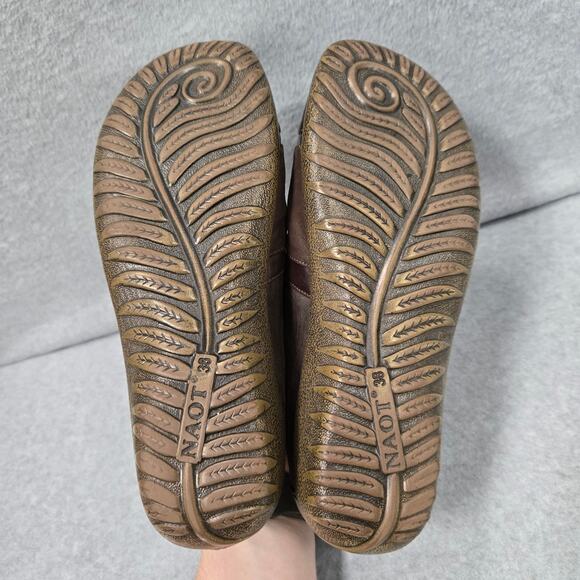 Naot Miro Paneled Brown Slip On Loafers Size 38 - Picture 5 of 8